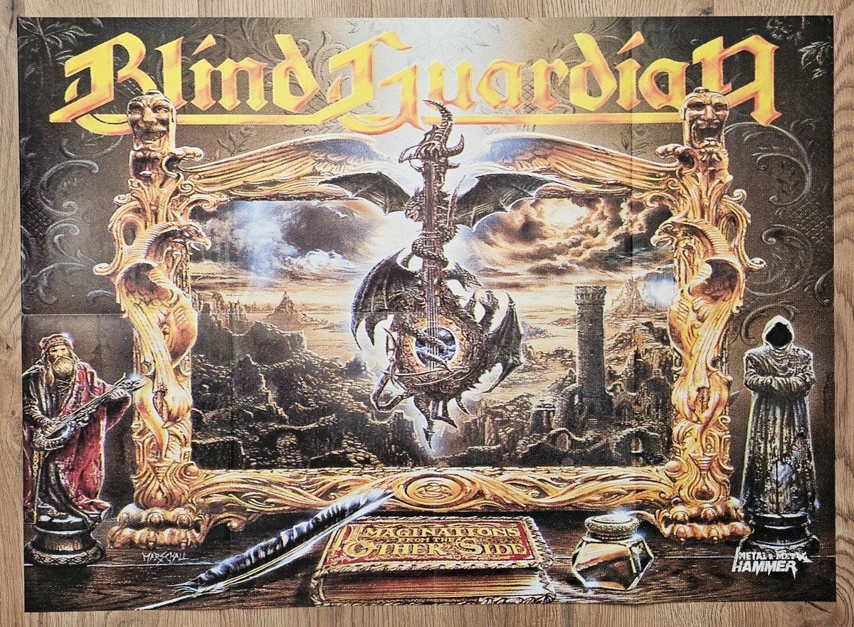 Blind Guardian CDまとめ売り 帯付き BLIND GUARDIAN - HUGE poster from 2010 - 29½ x 21½ in. (75 x 55 cm