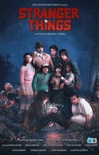 CHARLIE HEATON SIGNED STRANGER THINGS 11X17 PHOTO S1 JONATHAN BYERS COA BAS