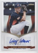 2012 Panini USA Baseball National Team 15U Signatures /299 Coby Weaver Auto 0c2