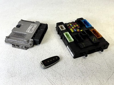 13-14 FORD FOCUS ECM ECU ENGINE & BODY CONTROL MODULE SET W/ KEY FOB OEM