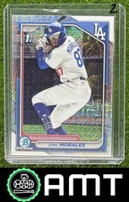 Emil Morales 2024 Bowman Chrome Prospects Mega Mojo Refractor Dodgers #2