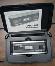 Mitutoyo Pro360 Digital Protractor 950-317 Digital Level