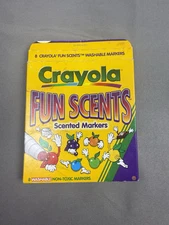 Vintage Crayola Fun Scents Scented Markers & Limited Edition 1997 Markers USA