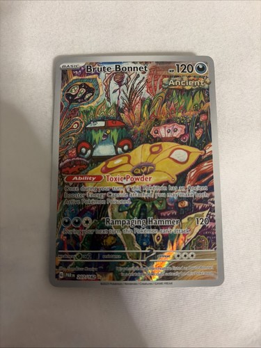 Brute Bonnet 207/182 Illustration Rare Paradox Rift Pokemon Holo Near Mint