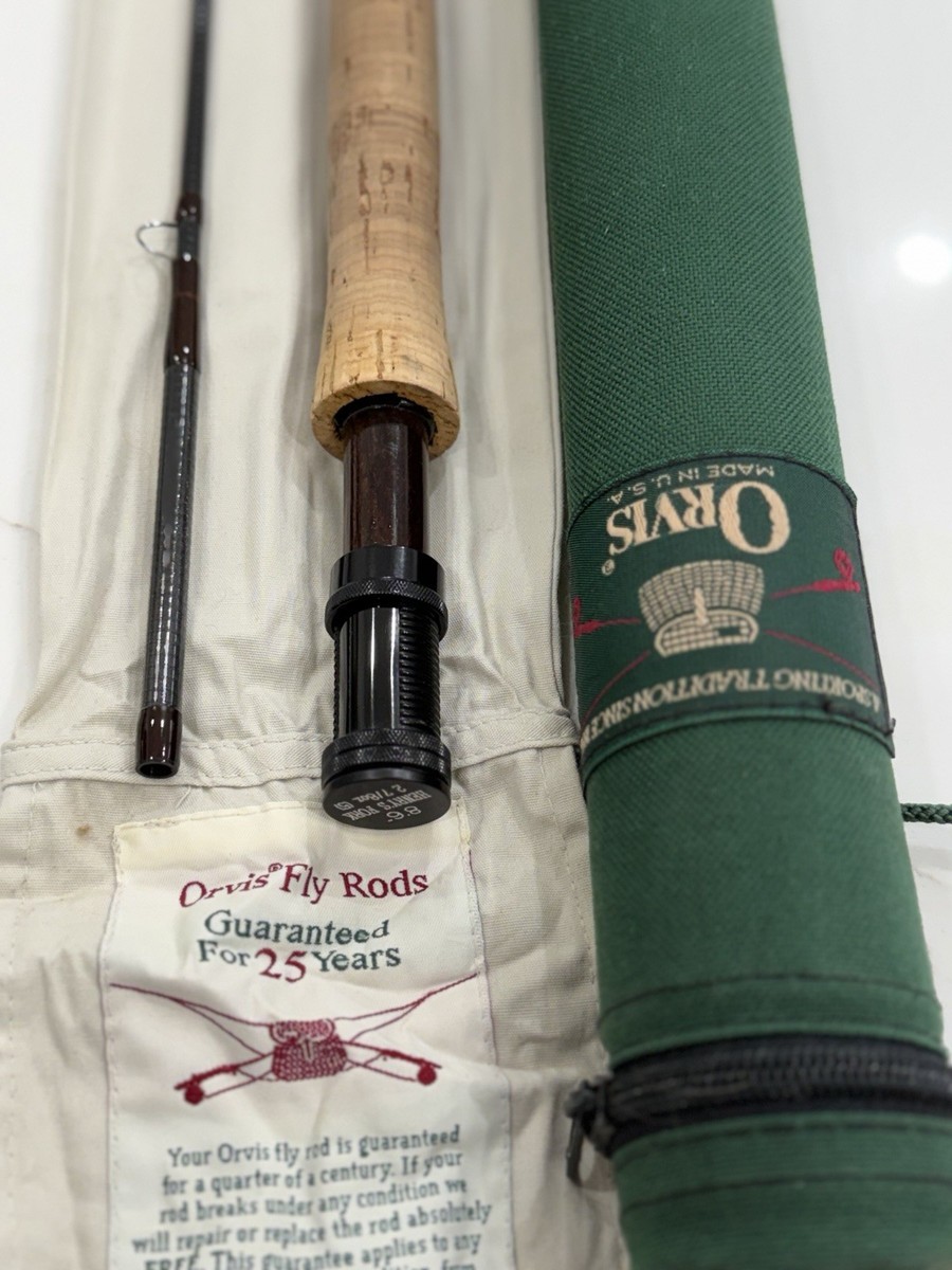 orvis HENRY'S FORK フライロッド 8½フィート 5番 Orvis Superfine Full Flex 5.0 fly rod, 8'6