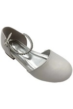 Nina Toddler's Girls Cera Ankle-Strap Shoes White Smooth