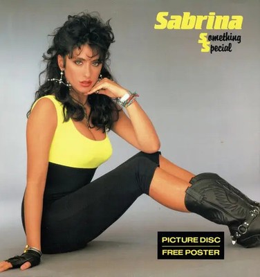 PICTURE DISC Sabrina Something Special GATEFOLD, INCL. POSTER Mega Records