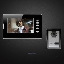 7inch Wired Video Security Door Phone with IR Night Vision for Home Security