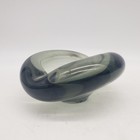 Holmegaard Danish Modern Smoked Glass Ashtray Bowl – Per Lütken – Signed — photo 5