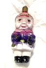 Vintage Milk Glass Bulb Figural Christmas Decor