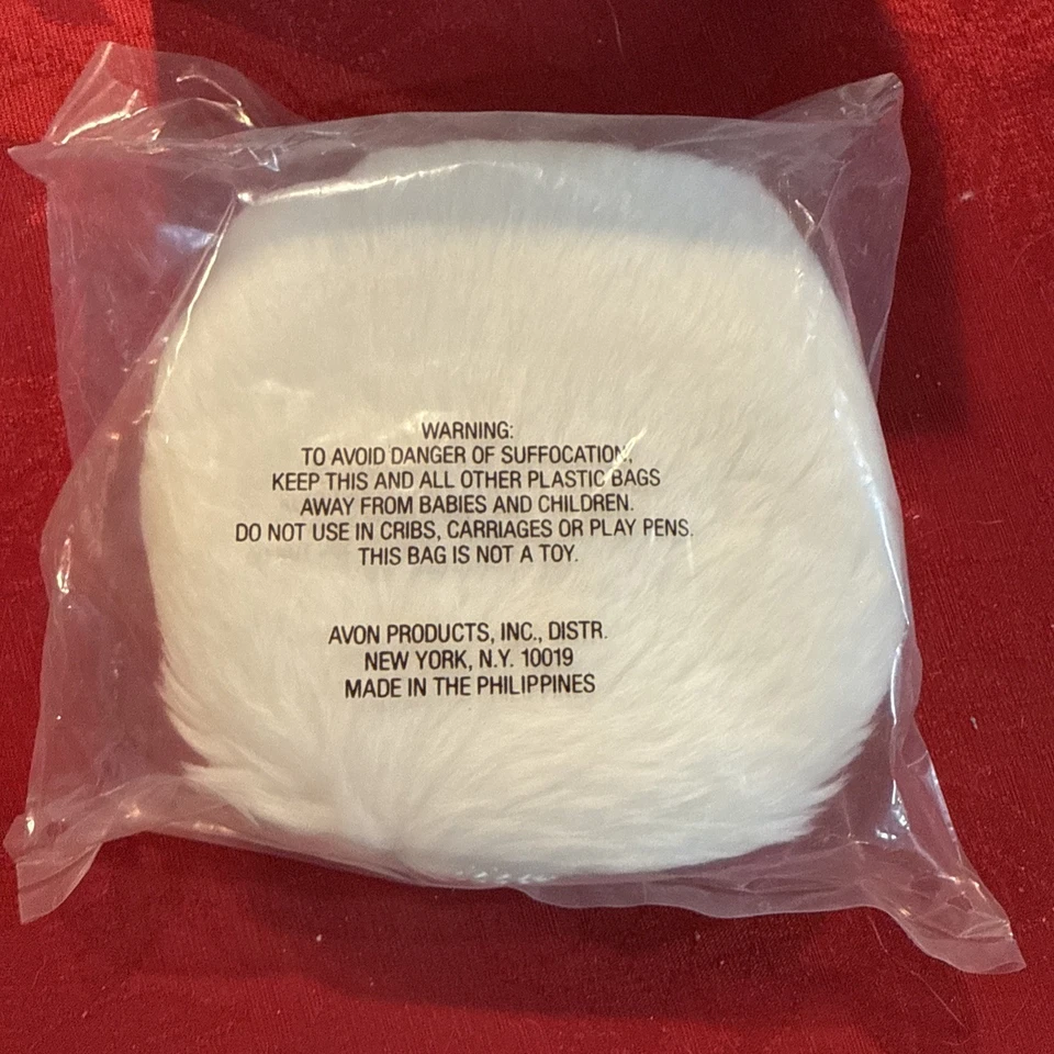 Mitón en polvo Avon PAMPER-PUFF sellado con caja nuevo 1980 vintage Foto 4 de 4