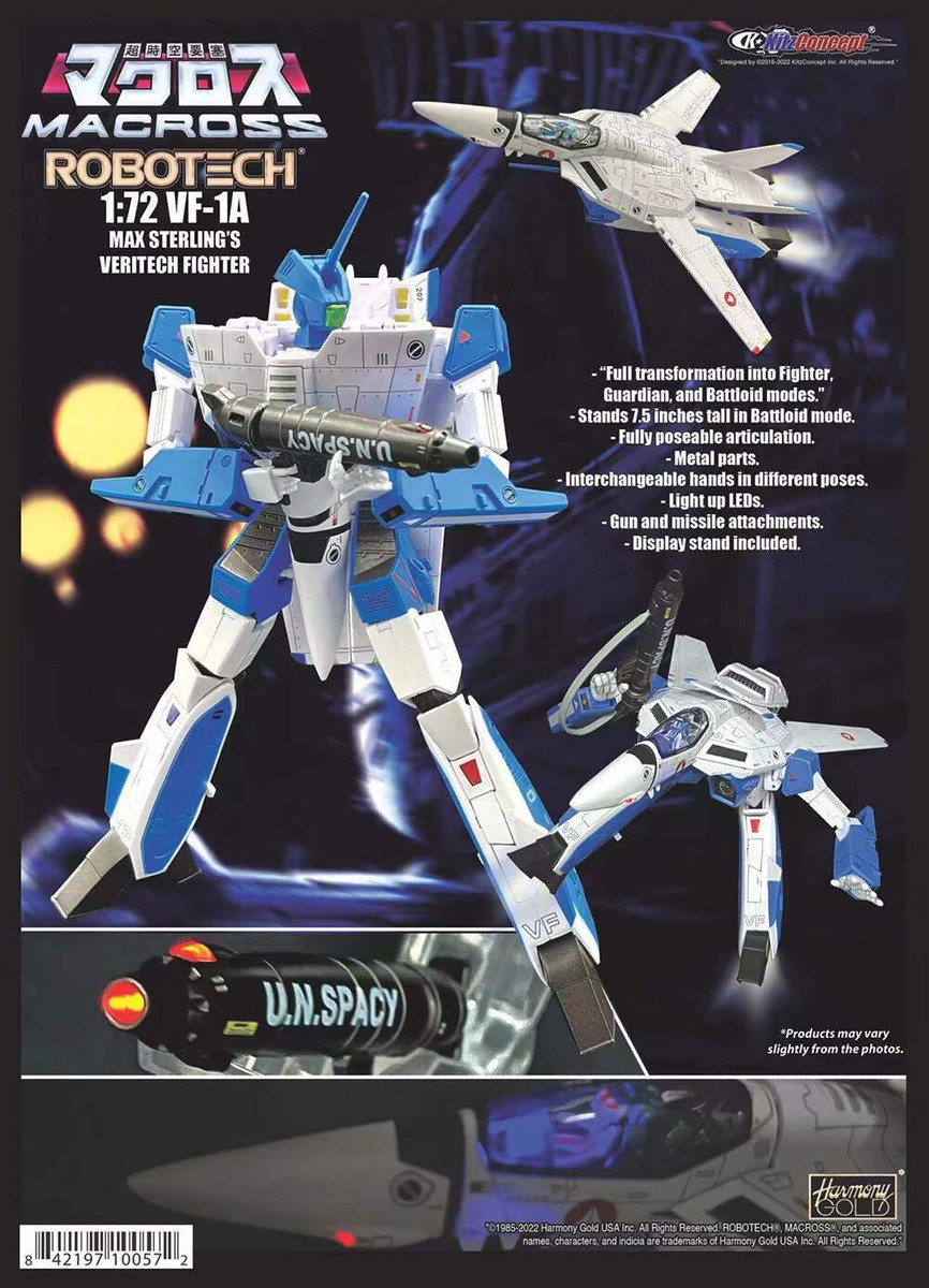 KitzConcept Macross Robotech 1:72 VF-1A MAX Sterling's Veritech