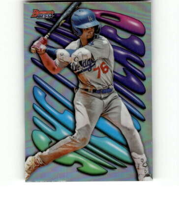 2023 Bowman's Best Shellacked #SH-10 Joendry Vargas RC Dodgers