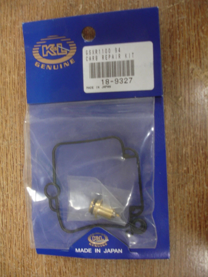 Kit de reparación de carburador K&L Supply Suzuki GSXR1100W 1993-1994 p/n 18-9327 Foto 2 de 2
