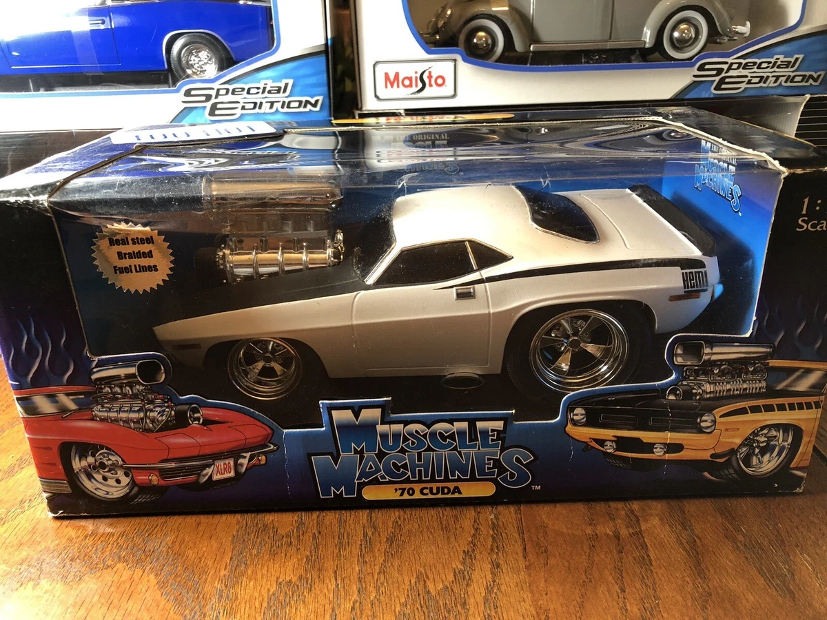 Muscle Machines Plymouth 1:18 Scale Diecast & Toy Vehicles for