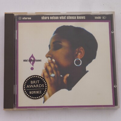 Shara Nelson - What Silence Knows CD Album 1993 Chrysalis Records Massive Attack