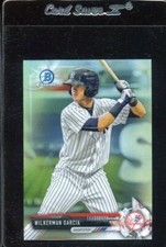 2017 BOWMAN CHROME PROSPECTS REFRACTOR /499 BCP147 WILKERMAN GARCIA YANKEES