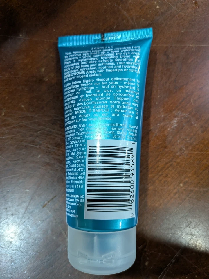 Neutrogena Loción Desmaquillante de Ojos Hidratante 3oz Totalmente Nueva Súper Rara Foto 2 de 2