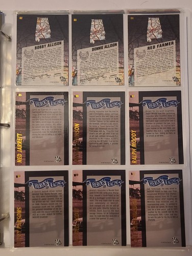 1994 Press Pass VIP Premier Edition Race Cards Complete Set #1-100 - Picture 20 of 24