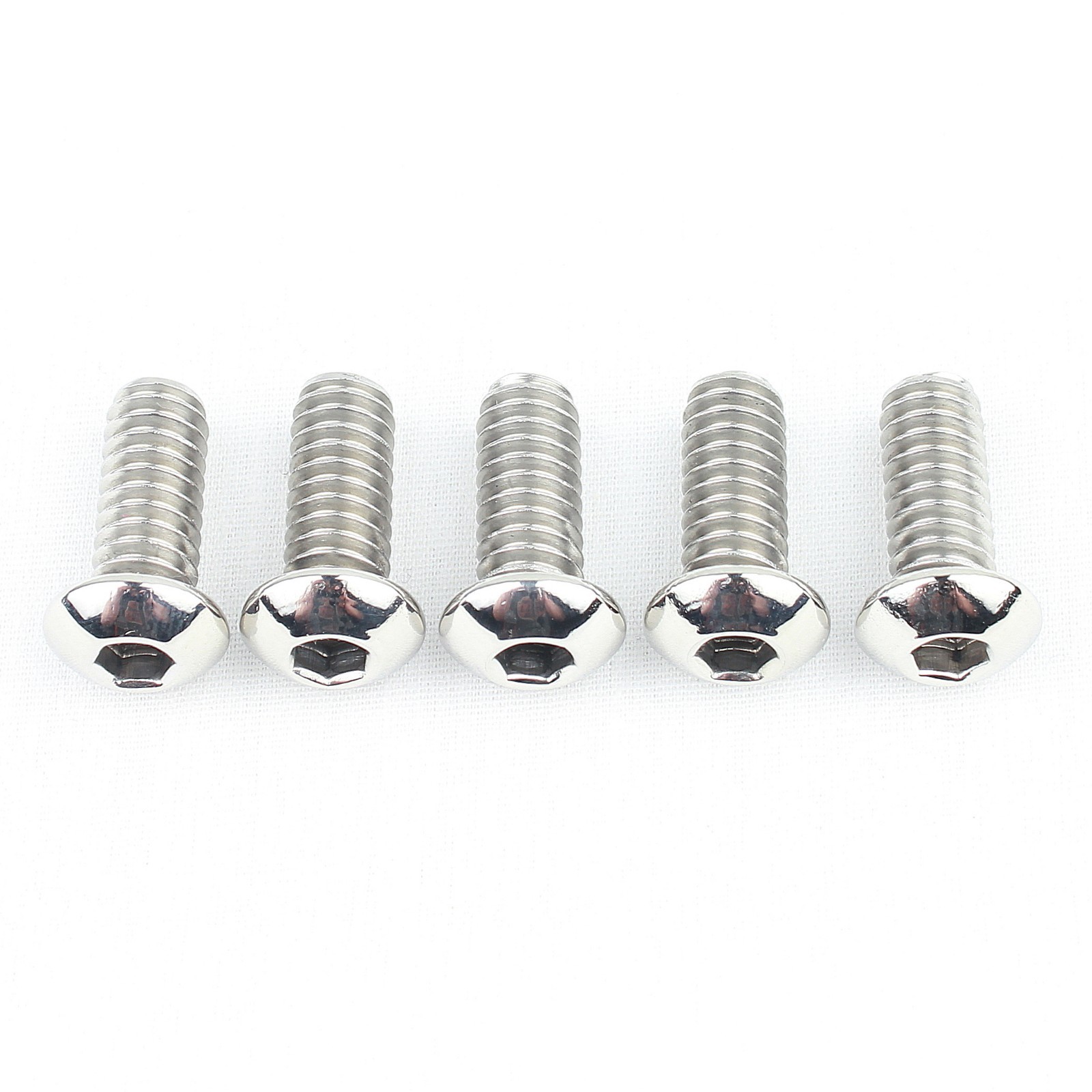 5X Motorcycle Stainless Steel Allen Screw Bolt Kit for Harley Derby