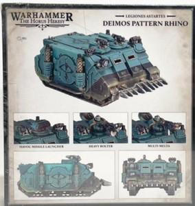 Rhino Modèle Deimos des Space Wolves incomplet