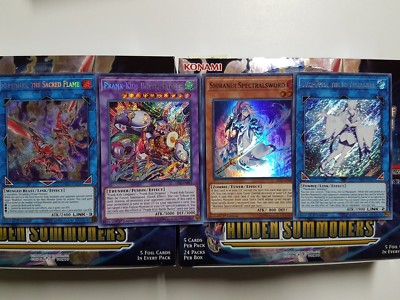 Yu-Gi-Oh Hidden Summoners Secret & Super Rare - YOU PICK FROM LIST | eBay