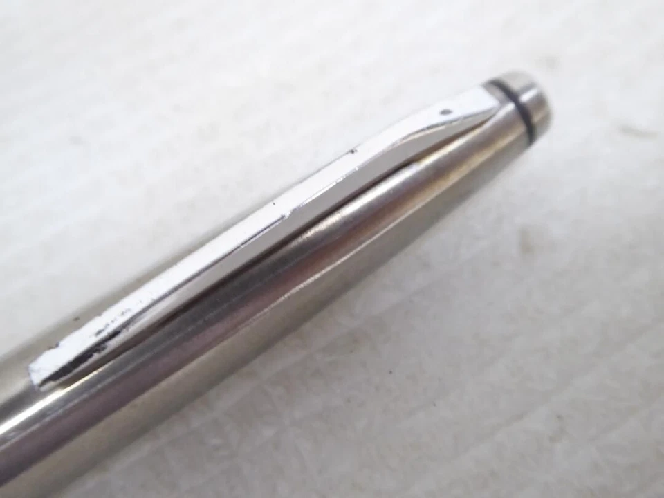 Pluma Estilográfica SAILOR Acero Inoxidable Plumín Oro Blanco 18K WG Foto 3 de 4