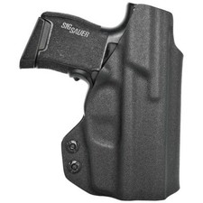 ✨ Rounded Classic IWB Black Kydex Holster for Sig P365 w/Lima Laser | USA MADE