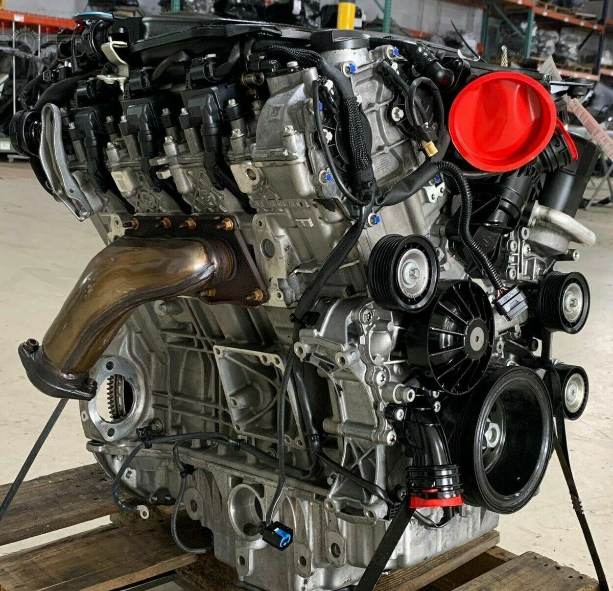 2012-16 MBENZ E350 W212 3.5L V6 M276 OEM ENGINE COILS WIRING