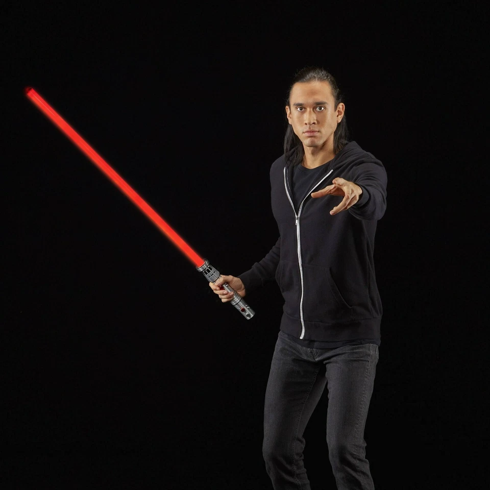 ✔️ Star Wars Black Series 1/1 Lightsaber Spada Laser DARTH MAUL cosplay - Immagine 4 di 4