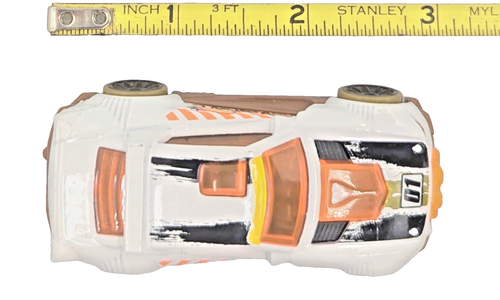 Hot Wheels Rally Cat DTX15 2017 White Diecast Race Car Toy Scale 1:64 (164) - Picture 4 of 4