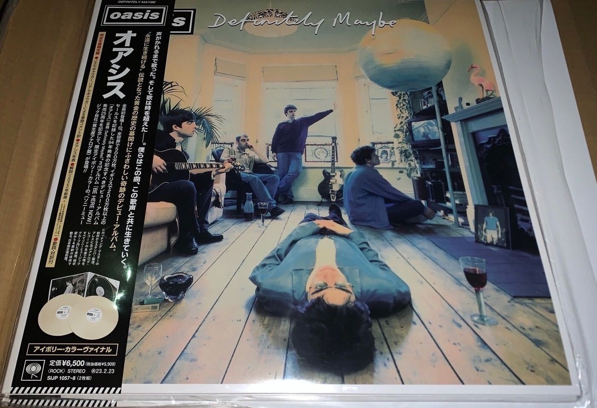 オアシス Oasis Definitely Maybe アイボリーカラー盤 新品 s-l1200.jpg