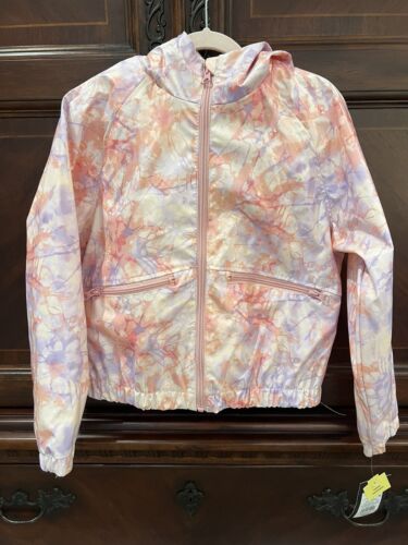 Art Class Girls Rain Jacket Medium 7/8 Tie Dye Hooded Target - Picture 2 of 8