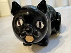 Murano Art Glass VINTAGE BISCHOFF CAT BOTTLE - 1969 Mid-Century Cherry