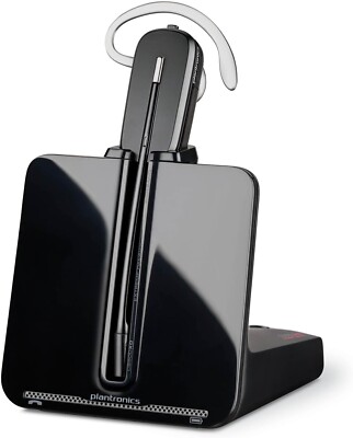 Plantronics CS540 Wireless Headset System Black Single Ear (Mono) Noise Cxling