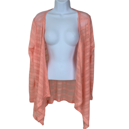 Yoins Cardigan Sweater M Medium Peach 