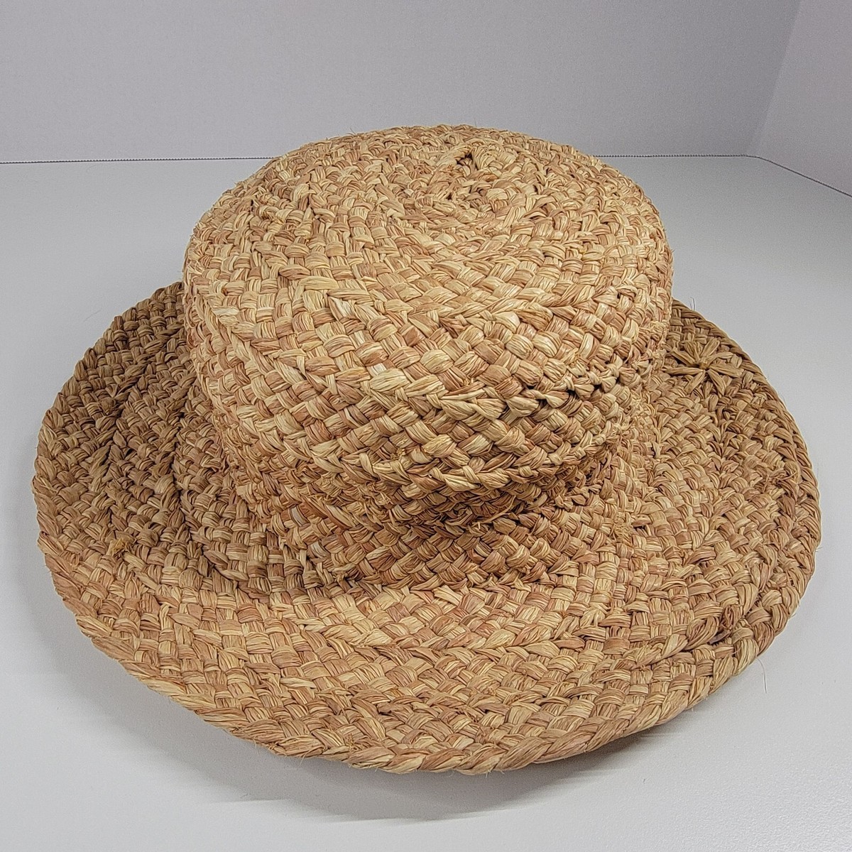 Kaminski Australia Handmade Classic Raffia Sun Hat One Size  display picture 3