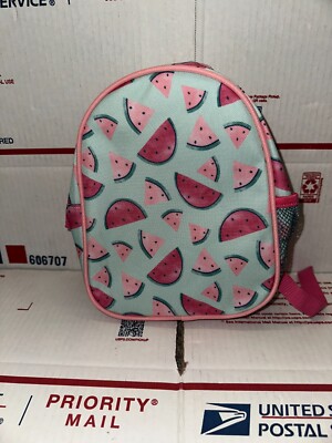 SIMPLE JOYS BY CARTERS MINI BACKPACK WATERMELON PRINT, NO TAGS LOOKS NEW