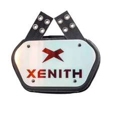 NEW Xenith Elite Football Back Plate - Iridescent Blue