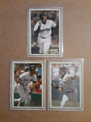 2021 Topps Gallery Mlb Originals (3) Ichiro Wade Boggs Randy Johnson