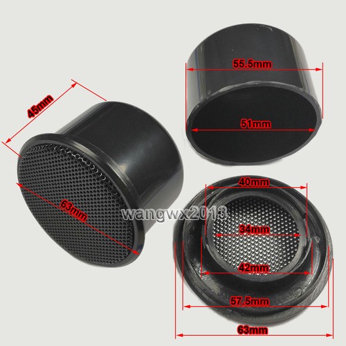 1x for 1.5" inch Tweeter Speaker Cover Audio Decorative Circle Metal Mesh Grille - Picture 2 of 14