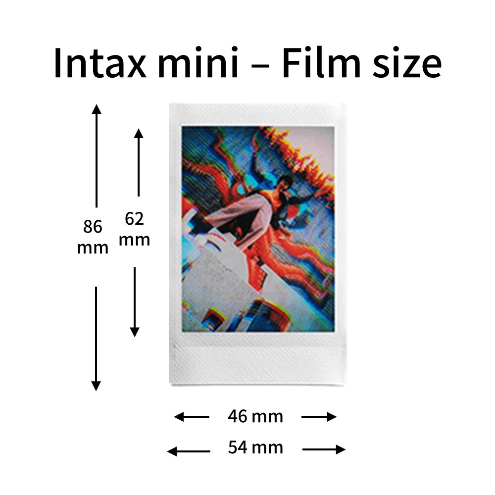 Fujifilm Instax Mini Film Normal Size Of A Polaroid Picture 40