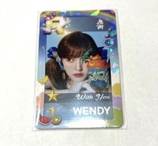Tarjeta fotográfica Red Velvet Wendy Super Star Tokyo Limited sorteo de la suerte evento Kpop