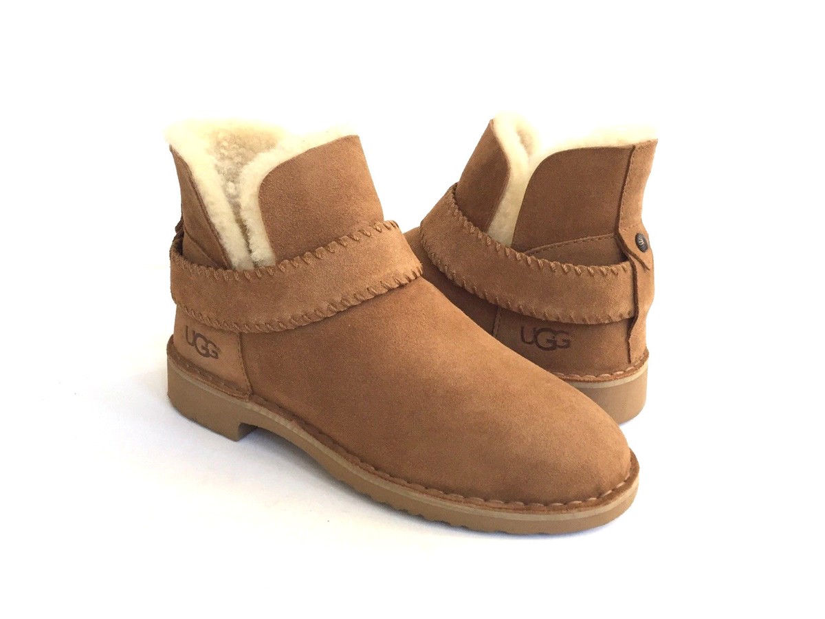新品未使用　UGG Mckay マッケイ　アグ　23cm UGG MCKAY CHESTNUT SUEDE SHEARLING ANKLE BOOTS US 5 / EU 36 / UK