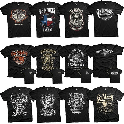 Hot Rod Garage Mens T-shirt NEW DESIGNS 