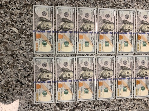 40 Consecutive $100 Star Notes * Rare Serial numbers Unique - Picture 2 of 9