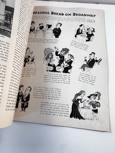 Vintage Gourmet Magazine May1949 Henry Stahlhut Cover APPROX 9"X12" - Foto 13 di 17