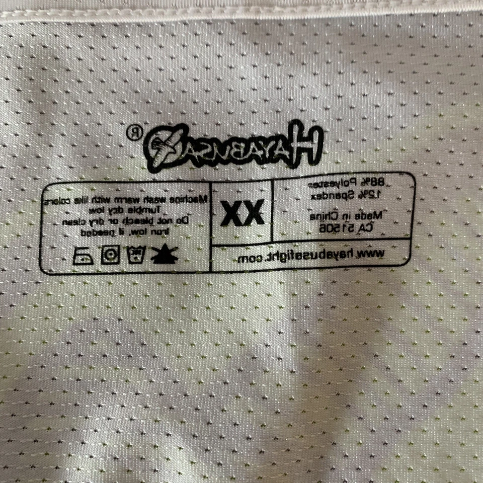 Camiseta sin mangas Hayabusa Haya busa Logo Camiseta Jersey Para hombre Talla 2XL Foto 4 de 4