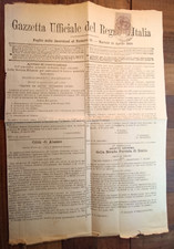 MILAN 1899 Railway Material Auction Notice - 12975/39