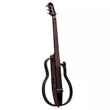 Sonicake Travel Guitar, Portable Solid Mahogany Body Acoustic-Electric Guitar